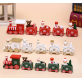 Wooden Little Train Set Decoration For Christmas Gift